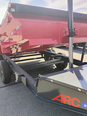 ARC Trailers 12'x83" Telescopic Dump Trailer w/ 2' Sides (BDT)