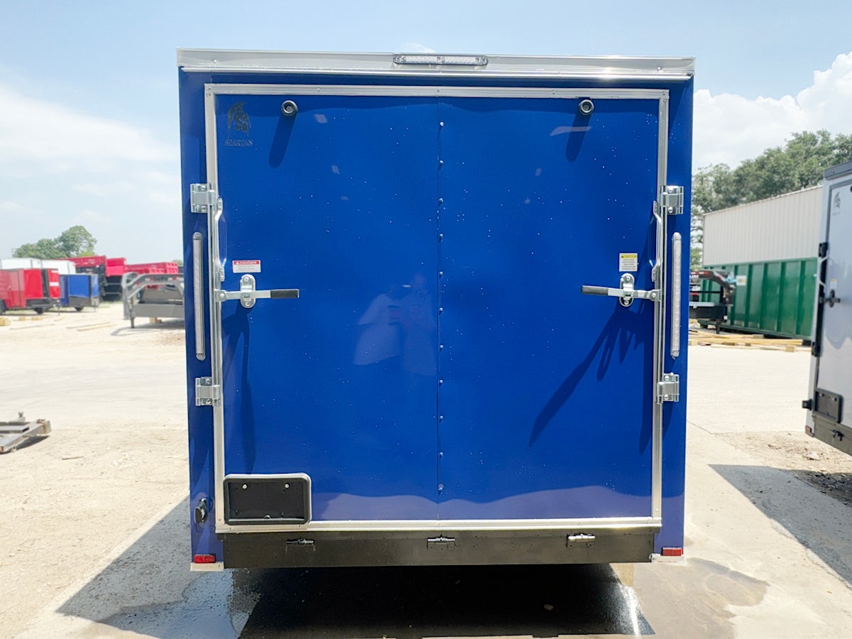 Spartan 7'x16' Enclosed Cargo Trailer w/ Rear Ramp Door (C2) - Stock #87410 - Image 7 of 8 Spartan 7'x16' Enclosed Cargo Trailer w/ Rear Ramp Door (C2) - Stock #87410 - Image 7 of 8