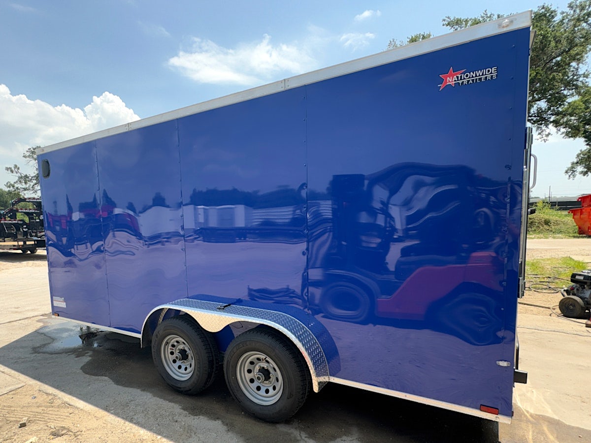 Spartan 7'x16' Enclosed Cargo Trailer w/ Rear Ramp Door (C2) - Stock #87410 - Image 8 of 8 Spartan 7'x16' Enclosed Cargo Trailer w/ Rear Ramp Door (C2) - Stock #87410 - Image 8 of 8