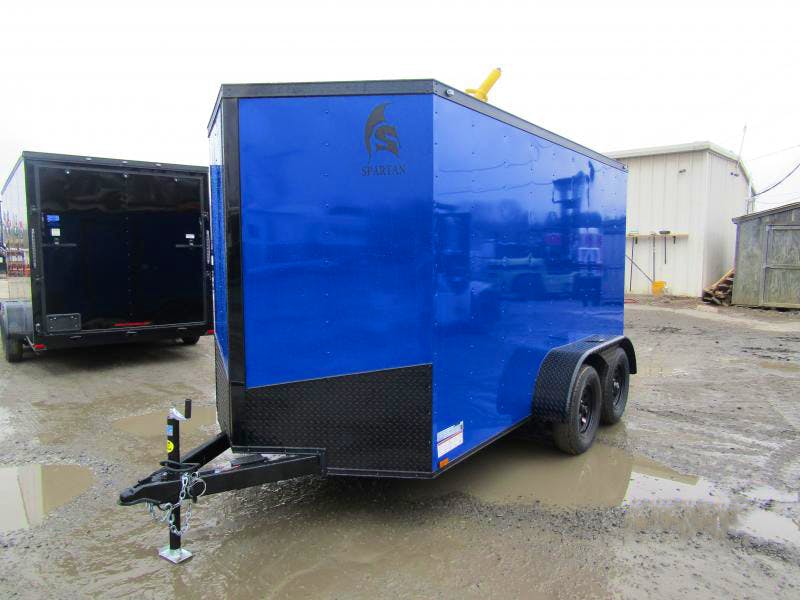 Spartan 6'x12' Enclosed Cargo Trailer w/ Rear Ramp Door (C2) - Stock #87413 - Image 2 of 5