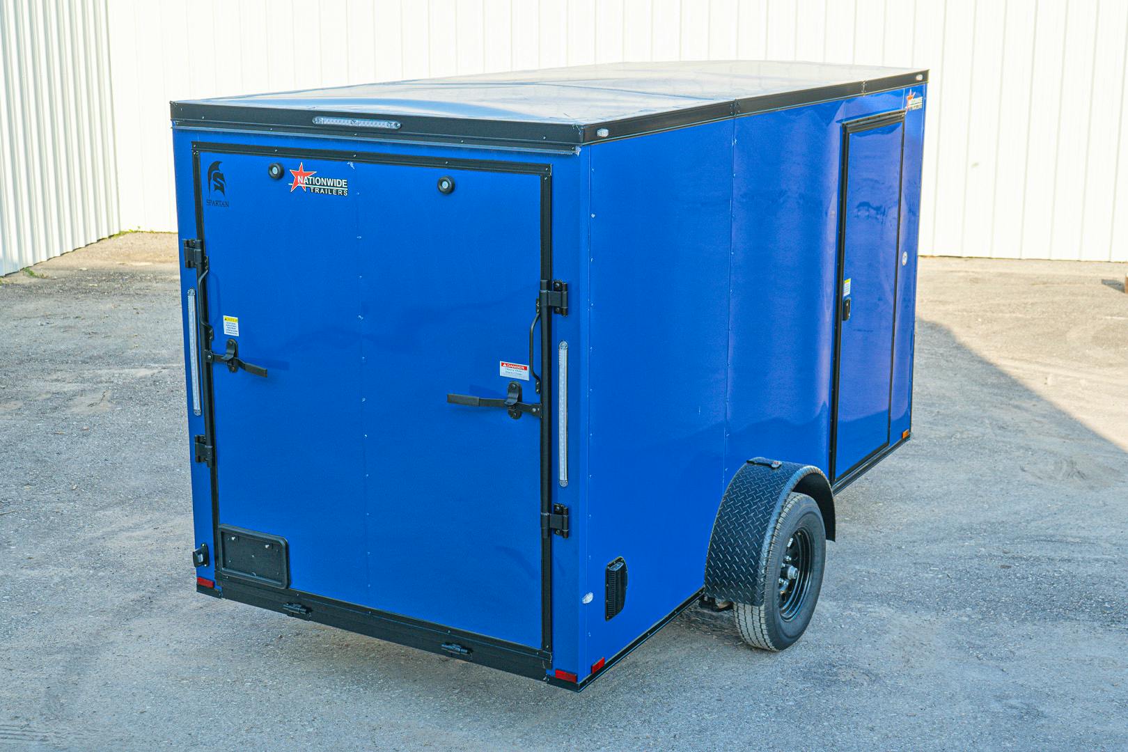 Spartan 6'x12' Enclosed Cargo Trailer w/ Rear Ramp Door (C1) - Stock #87413 - Image 11 of 16
