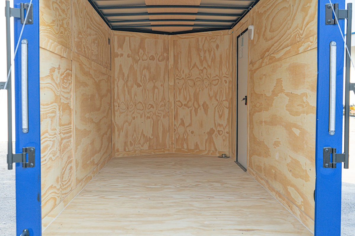 Spartan 6'x12' Enclosed Cargo Trailer w/ Rear Ramp Door (C1) - Stock #87413 - Image 14 of 16 Spartan 6'x12' Enclosed Cargo Trailer w/ Rear Ramp Door (C1) - Stock #87413 - Image 14 of 16