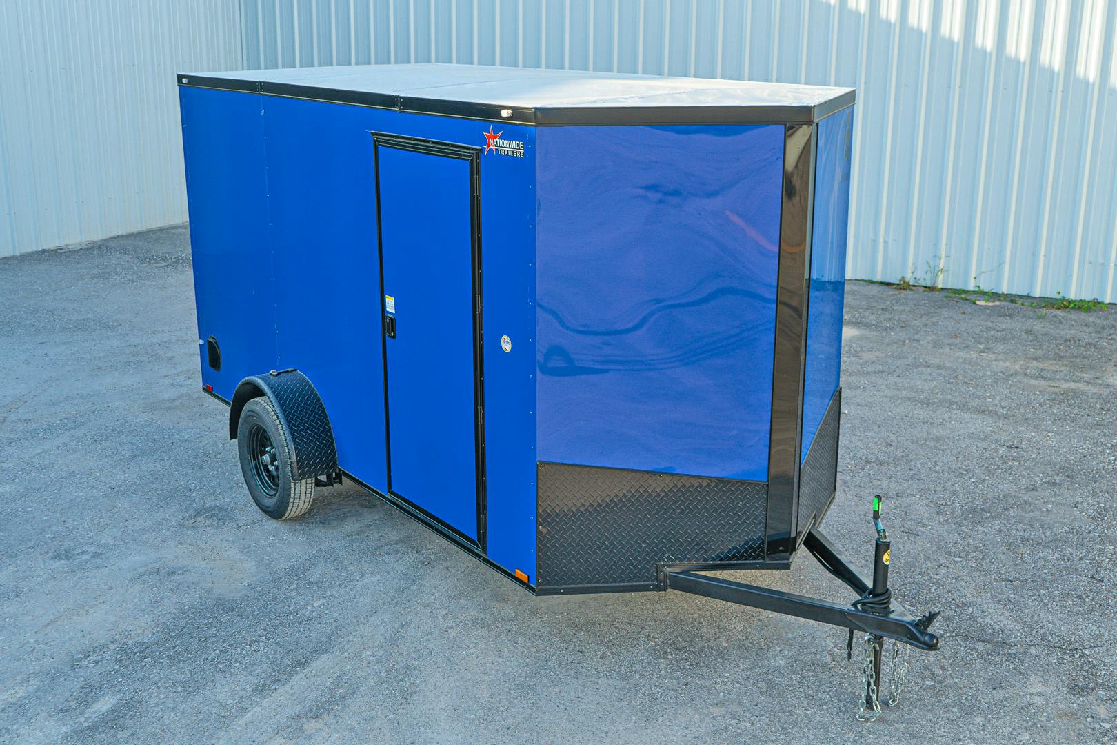Spartan 6'x12' Enclosed Cargo Trailer w/ Rear Ramp Door (C1) - Stock #87413 - Image 1 of 16