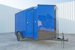 Spartan 6'x12' Enclosed Cargo Trailer w/ Rear Ramp Door (C1) Stock #87413 - Thumbnail 2
