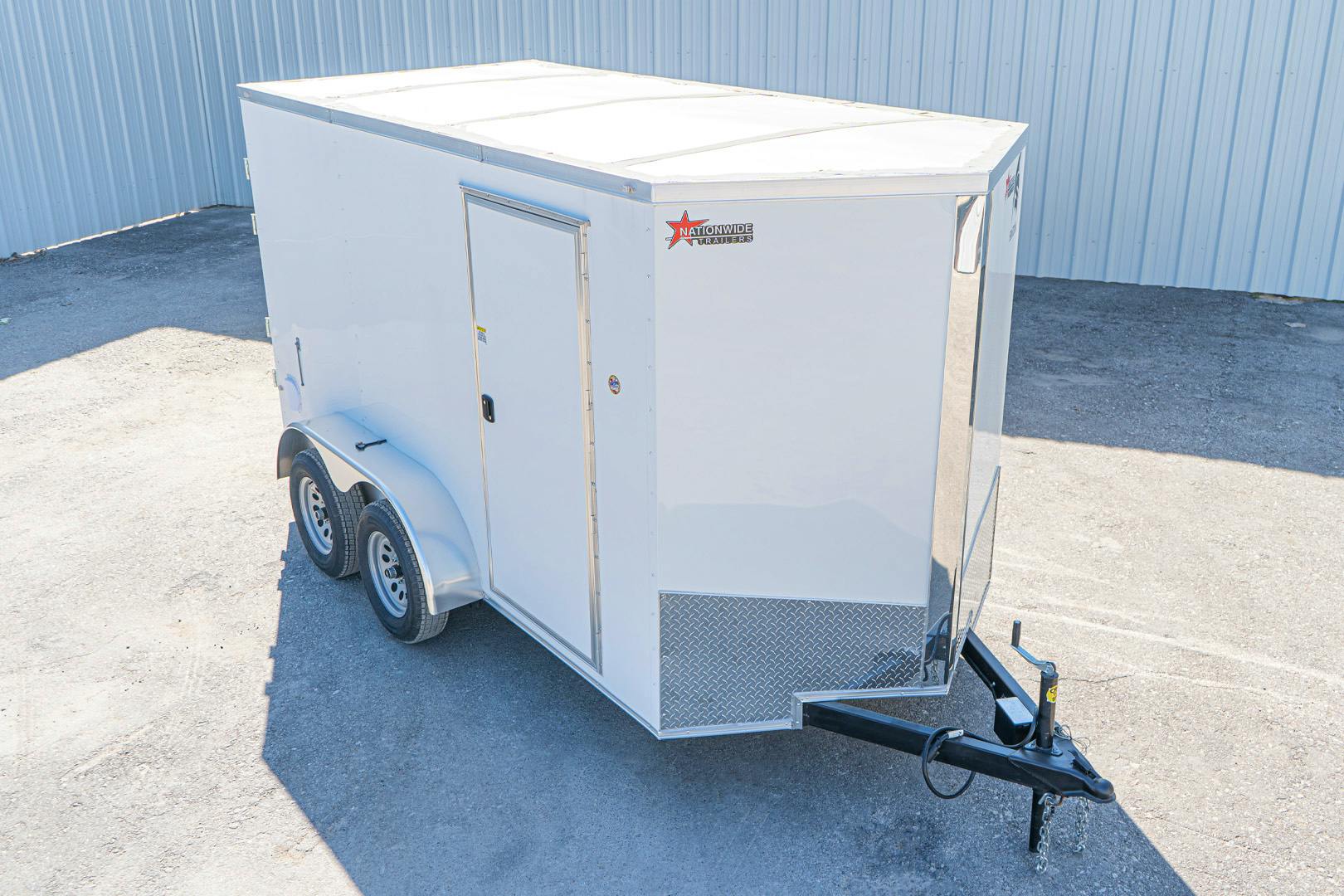 Spartan 6'x12' Enclosed Cargo Trailer w/ Rear Barn Doors (C2) - Stock #87414 - Image 8 of 9