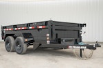 PJ Trailers 12'x72" Hydraulic Dump Trailer w/ 20" Sides (D3) Stock #87419 - Thumbnail 7