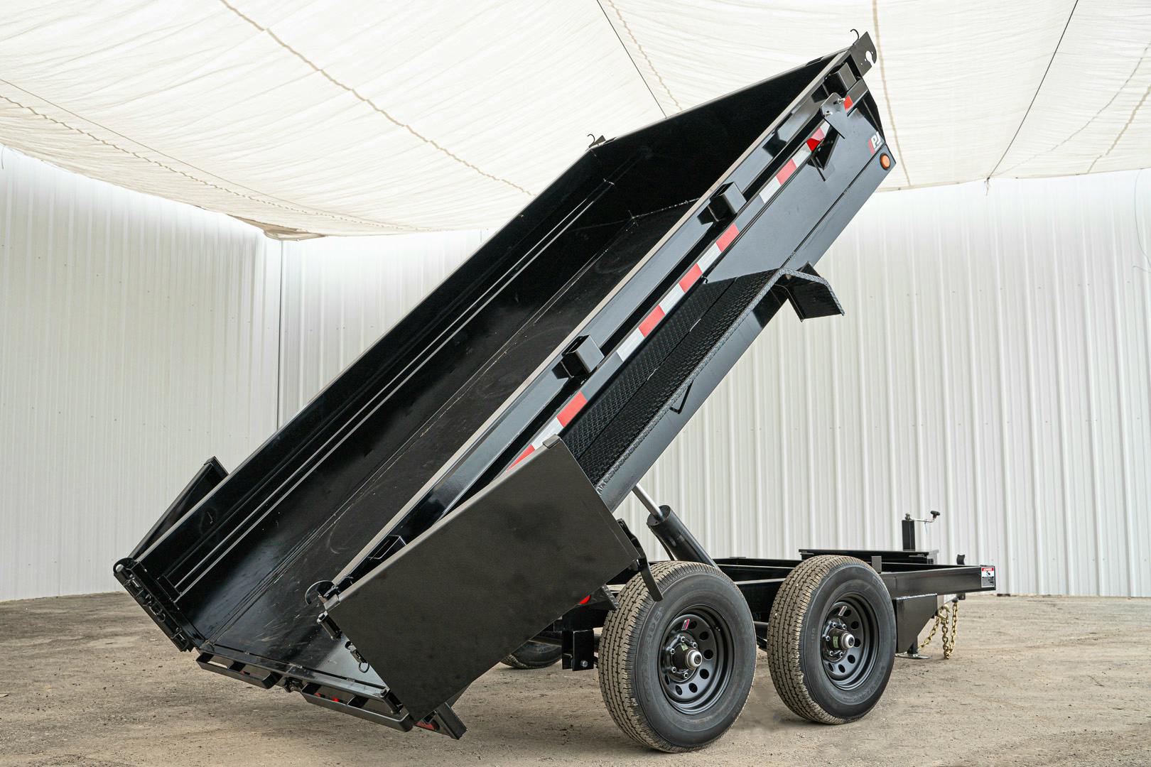 PJ Trailers 12'x72" Hydraulic Dump Trailer w/ 20" Sides (D3) - Stock #87419 - Image 17 of 24