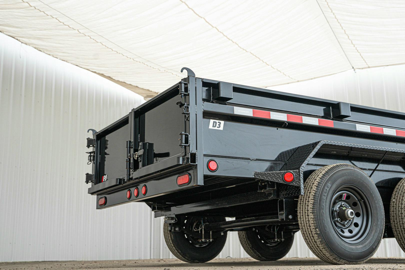 PJ Trailers 12'x72" Hydraulic Dump Trailer w/ 20" Sides (D3) - Stock #87419 - Image 21 of 24