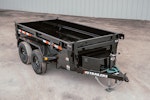 PJ Trailers 10'x60" Hydraulic Dump Trailer w/ 18" Sides (D5) Stock #87421 - Thumbnail 2