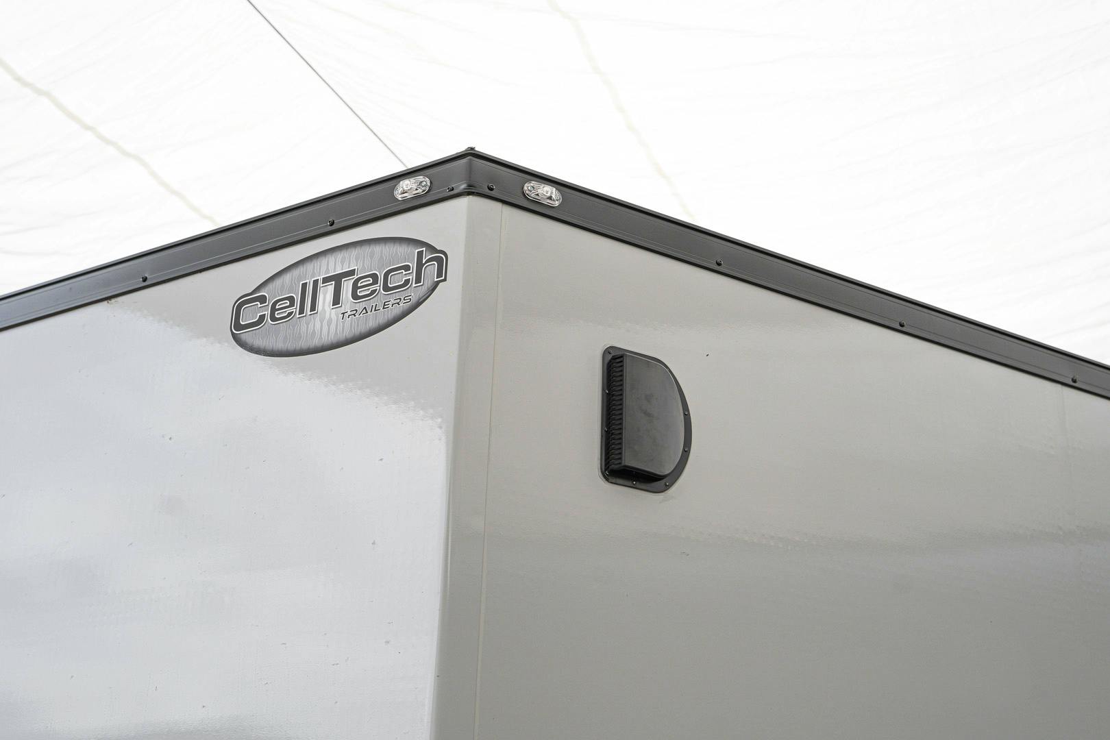 CellTech 8.5'x20' All-Steel Enclosed Cargo Trailer w/ Rear Ramp Door (C2) - Image 9
