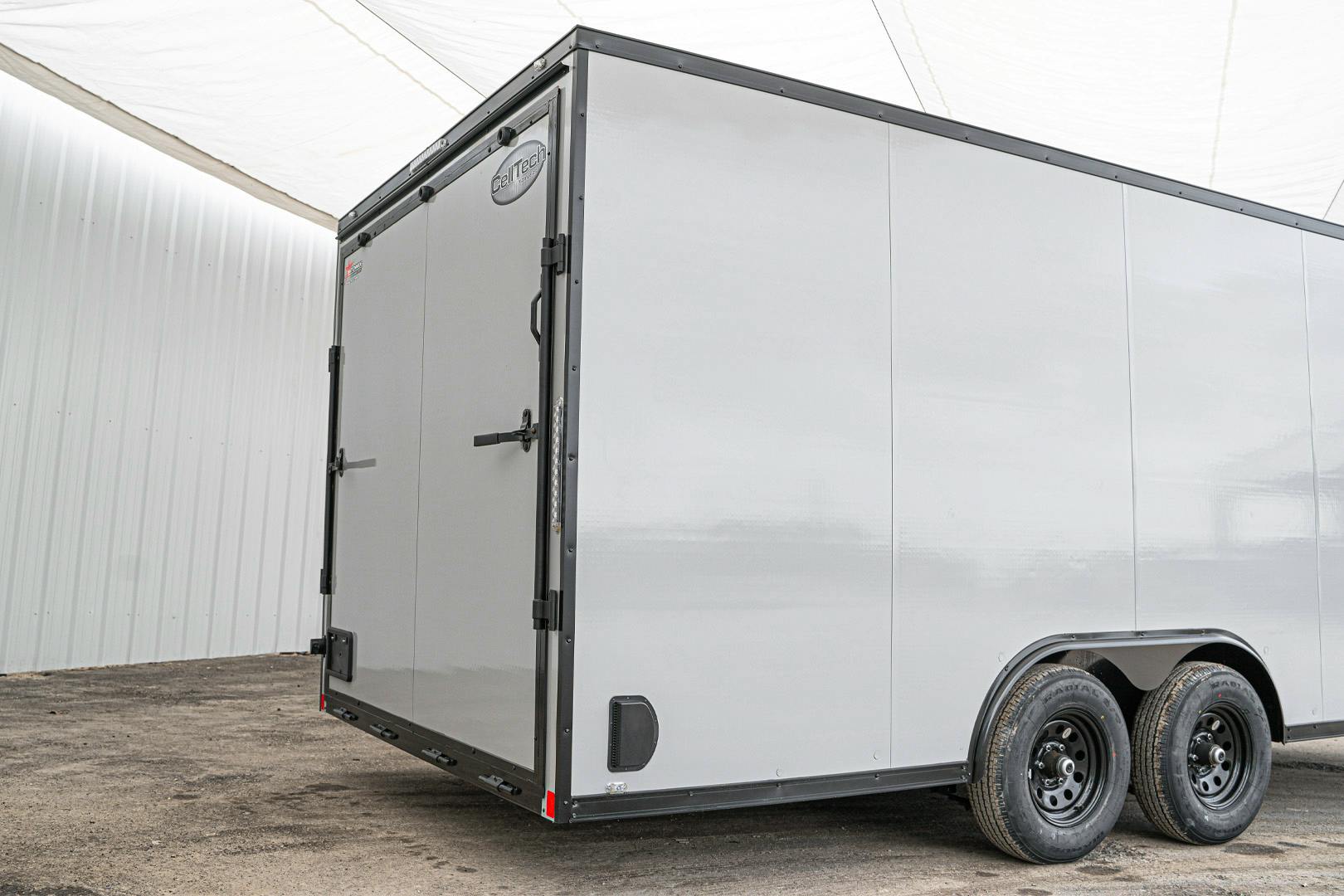 CellTech 8.5'x20' All-Steel Enclosed Cargo Trailer w/ Rear Ramp Door (C2) - Image 13