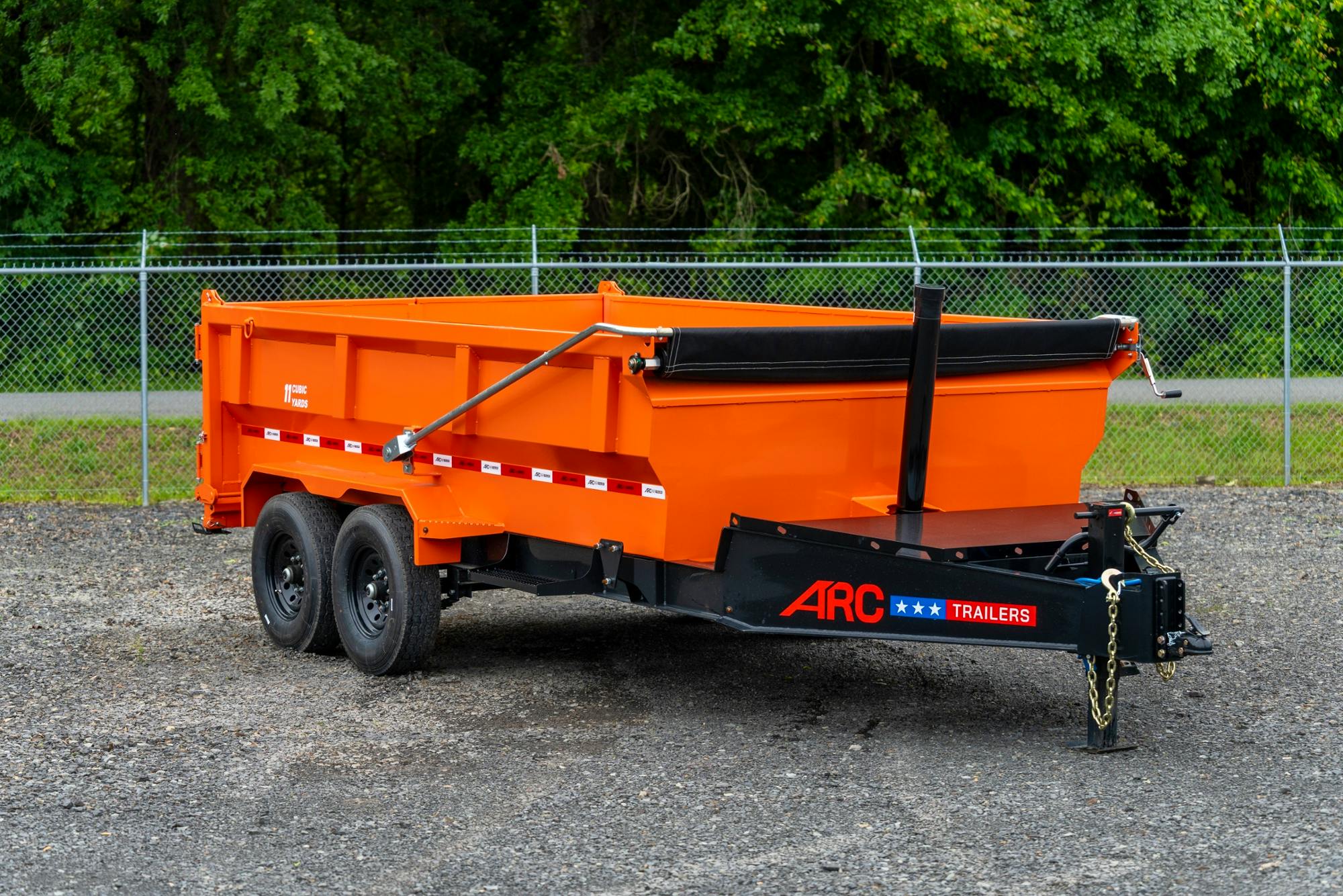 ARC Trailers 14'x83" Telescopic Dump Trailer w/ 3' Sides (BDT) - Stock #87429 - Image 9 of 9