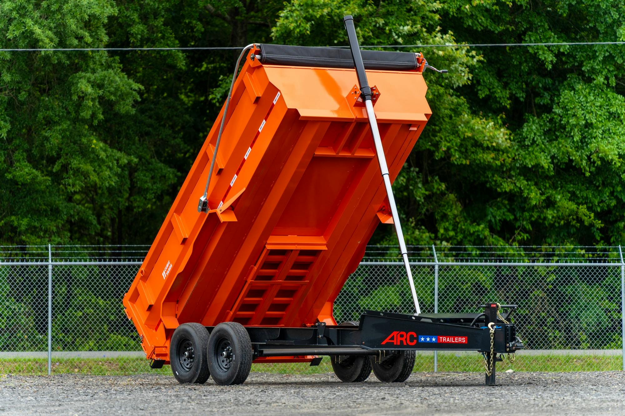 ARC Trailers 14'x83" Telescopic Dump Trailer w/ 3' Sides (BDT) - Stock #87429 - Image 1 of 9