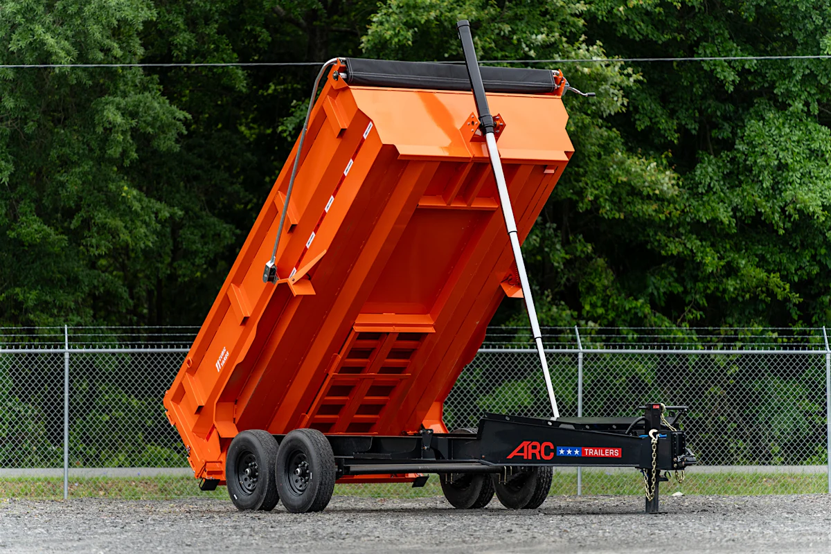 ARC Trailers 14'x83" Telescopic Dump Trailer w/ 3' Sides (BDT) - Stock #87429 - Image 1 of 9 ARC Trailers 14'x83" Telescopic Dump Trailer w/ 3' Sides (BDT) - Stock #87429 - Image 1 of 9