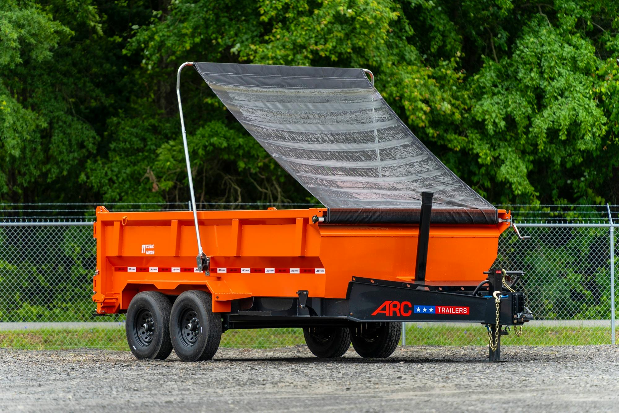 ARC Trailers 14'x83" Telescopic Dump Trailer w/ 3' Sides (BDT) - Stock #87429 - Image 2 of 9