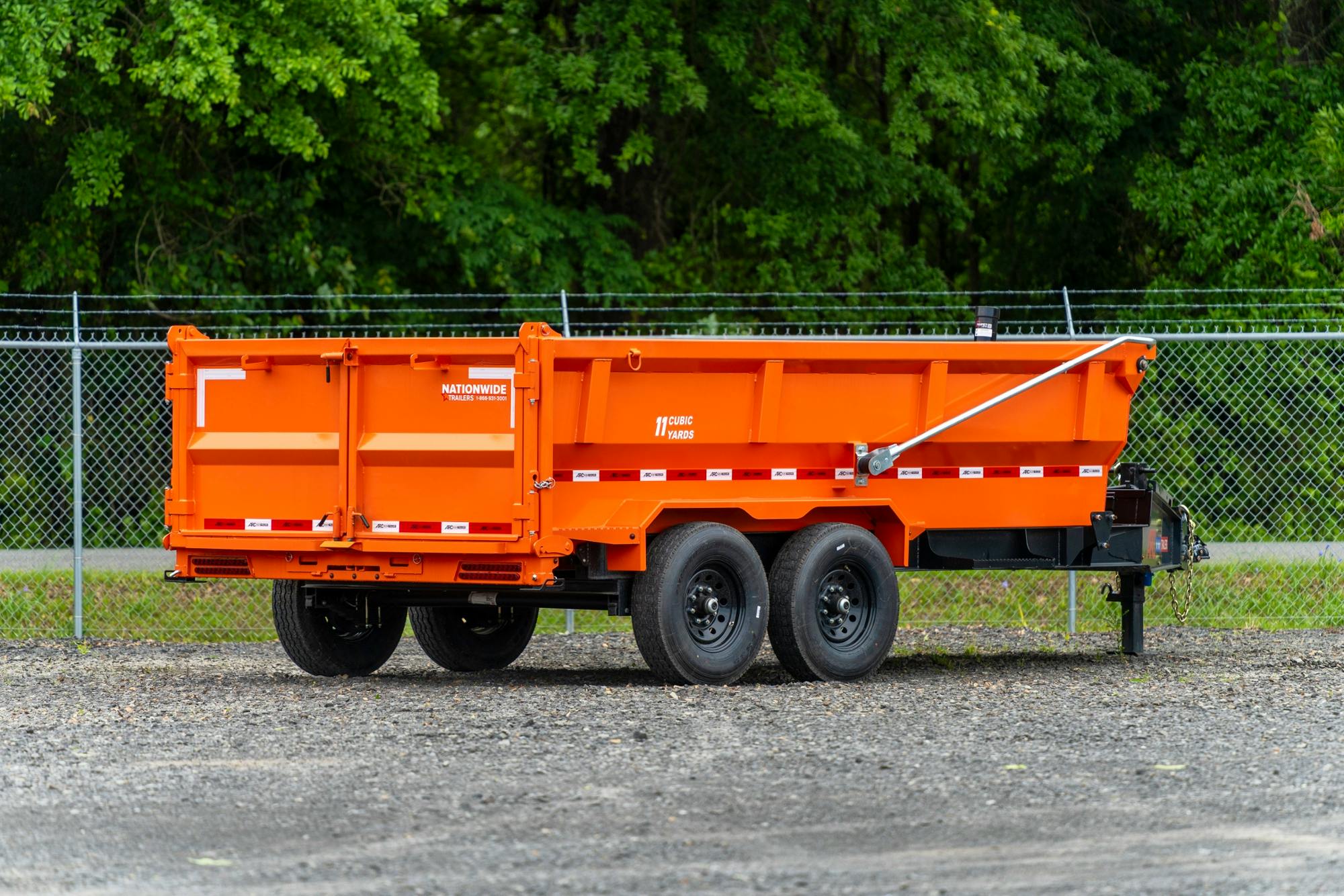 ARC Trailers 14'x83" Telescopic Dump Trailer w/ 3' Sides (BDT) - Stock #87429 - Image 3 of 9