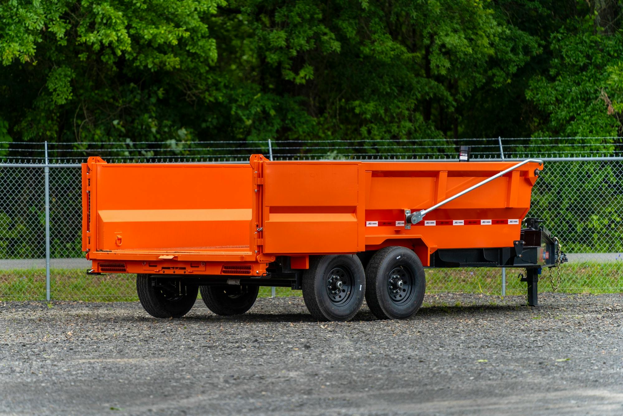 ARC Trailers 14'x83" Telescopic Dump Trailer w/ 3' Sides (BDT) - Stock #87429 - Image 4 of 9