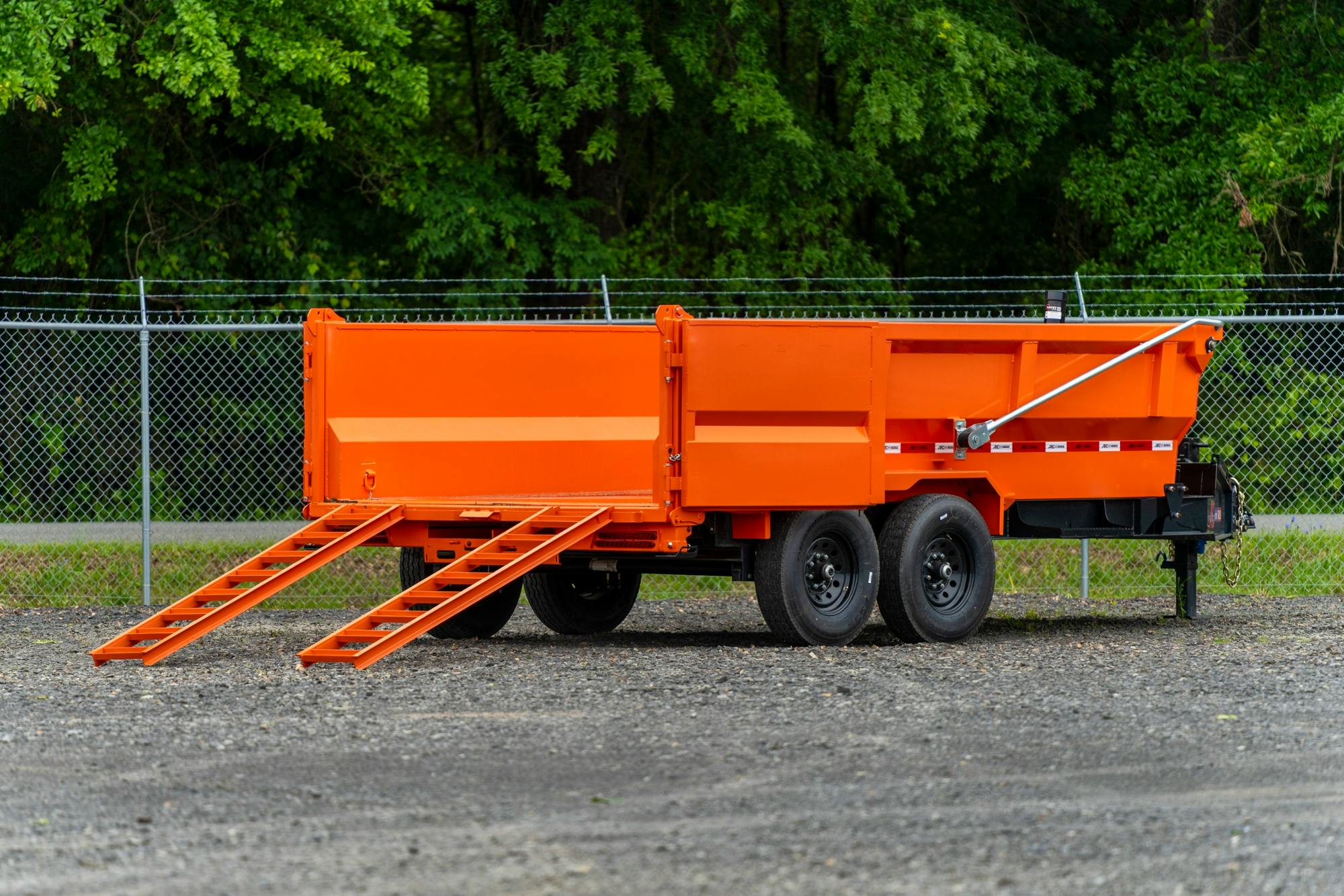 ARC Trailers 14'x83" Telescopic Dump Trailer w/ 3' Sides (BDT) - Stock #87429 - Image 7 of 9
