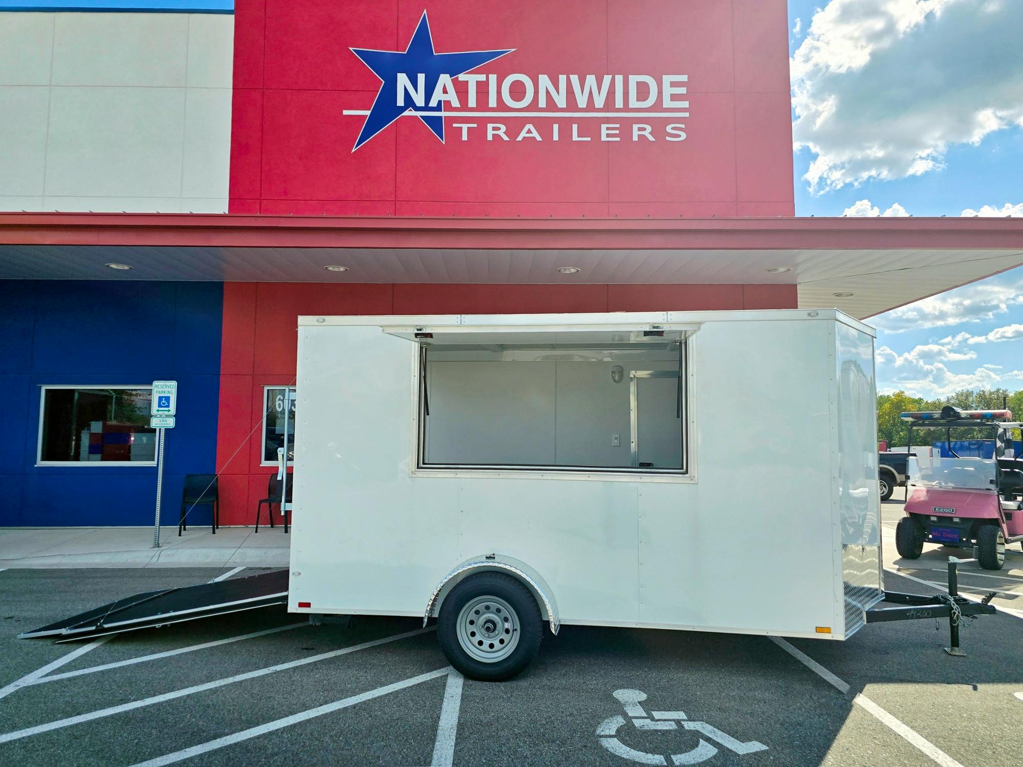 Spartan SA 6' × 12' Enclosed Cargo Trailer