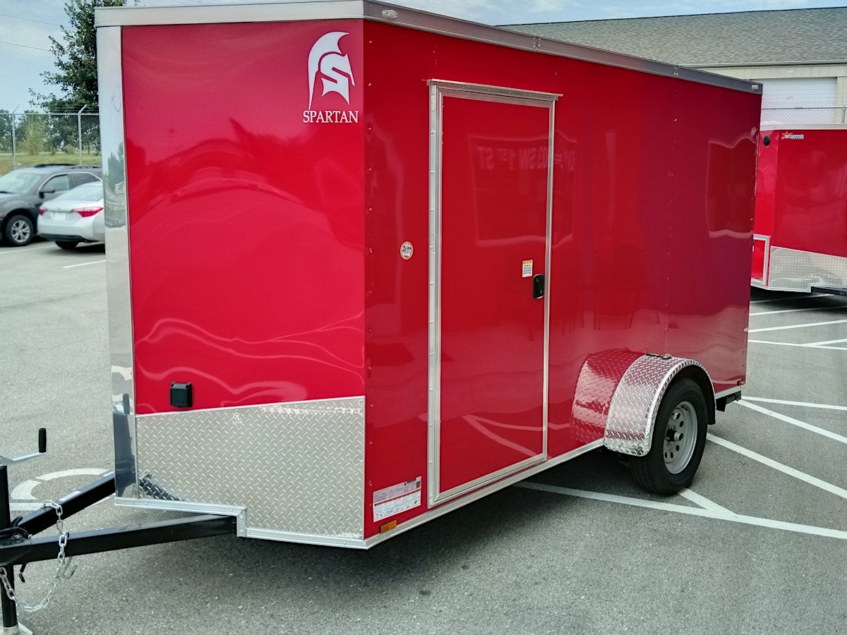 Spartan 6'x12' Concession Trailer (CC) - Stock #87446 - Image 4 of 6 Spartan 6'x12' Concession Trailer (CC) - Stock #87446 - Image 4 of 6