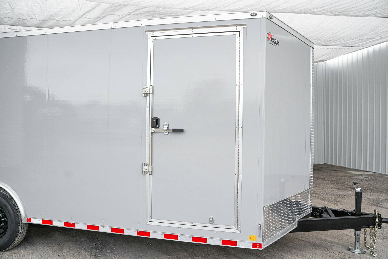 CellTech 8.5'x20' All-Steel Enclosed Cargo Trailer w/ Rear Ramp Door (C2) - Image 4
