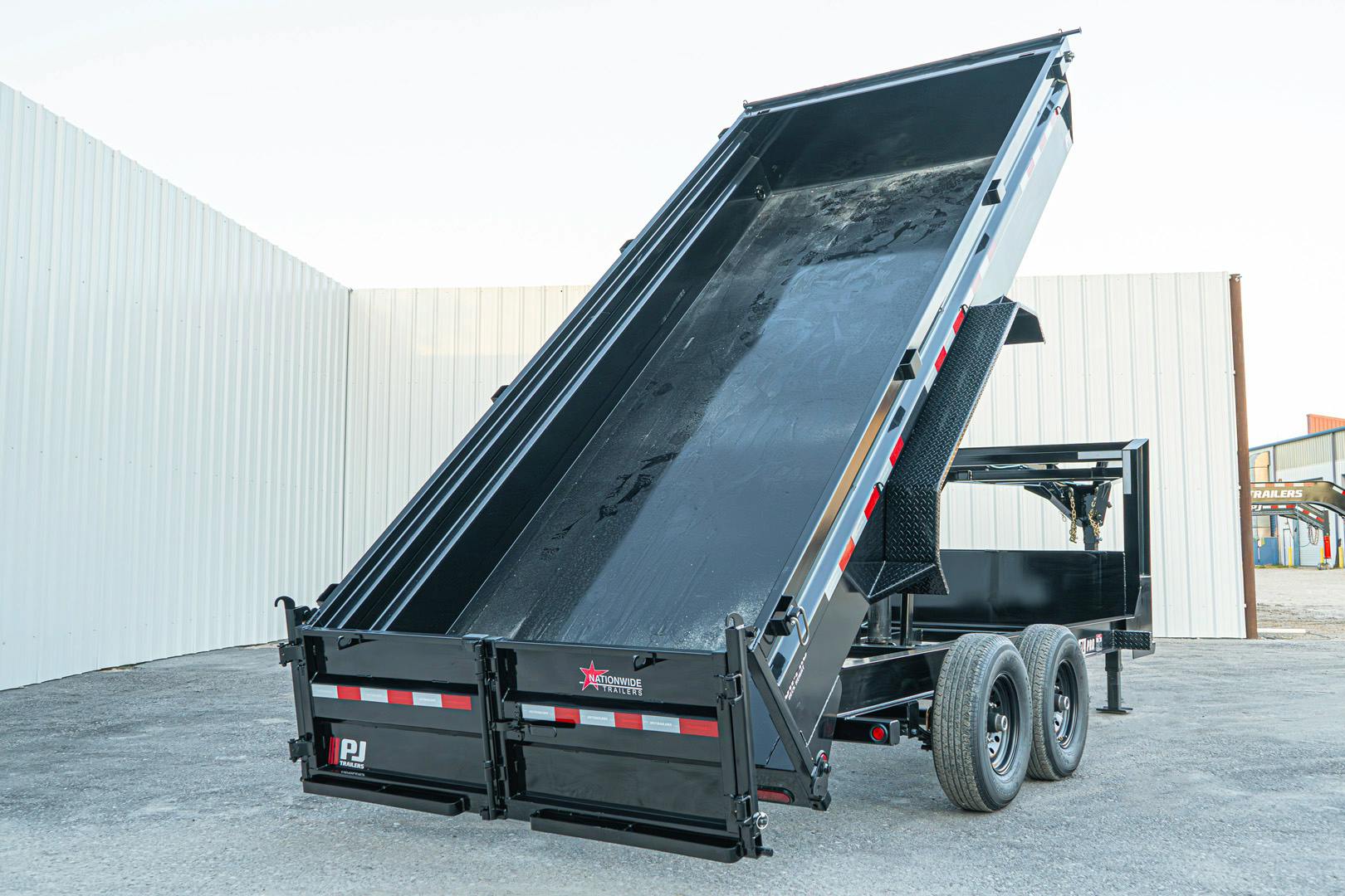 PJ Trailers 16'x83" Gooseneck Low Pro Dump Trailer w/ 2' Sides (DL) - Image 29