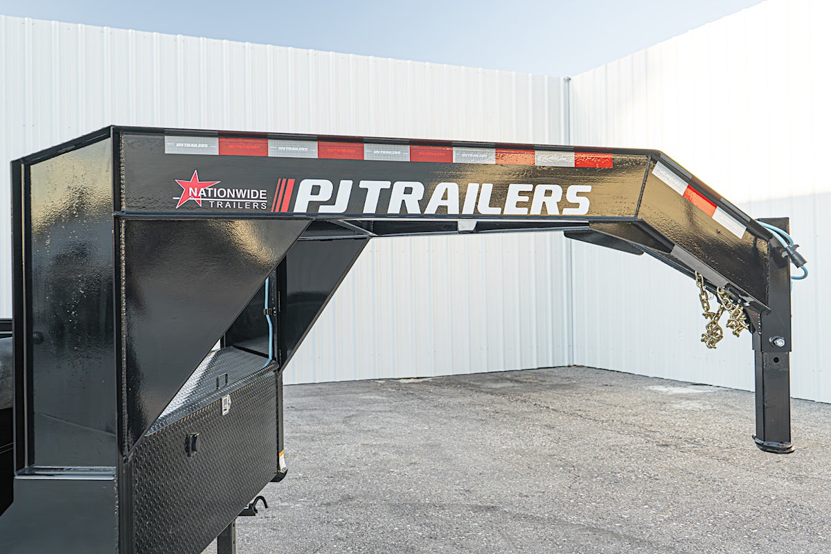 PJ Trailers 16'x83" Gooseneck Low Pro Dump Trailer w/ 2' Sides (DL) - Image 10
