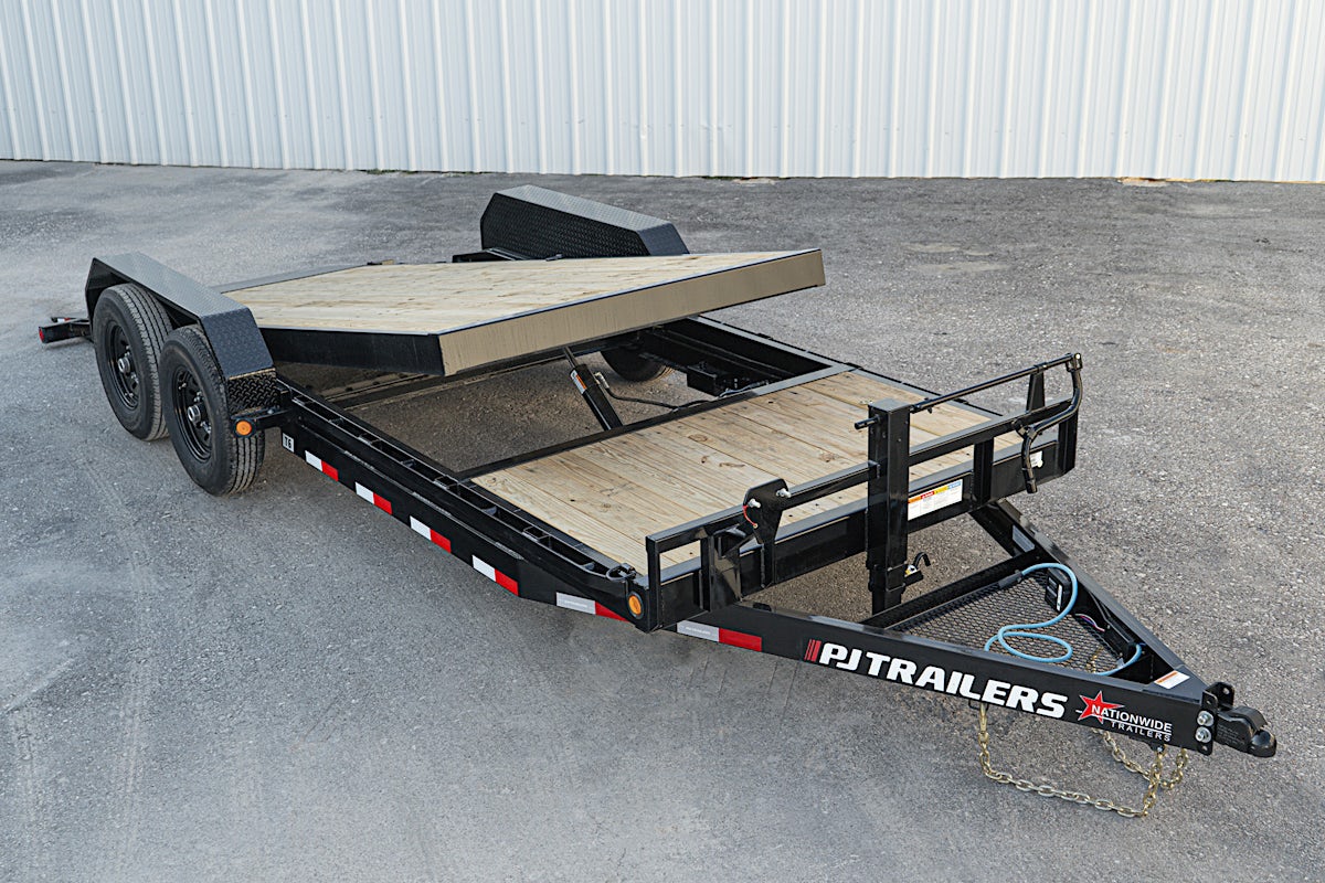PJ Trailers 20'x82" 6" Channel Equipment Gravity Tilt Trailer (T6) - Stock #87468 - Image 2 of 18 PJ Trailers 20'x82" 6" Channel Equipment Gravity Tilt Trailer (T6) - Stock #87468 - Image 2 of 18