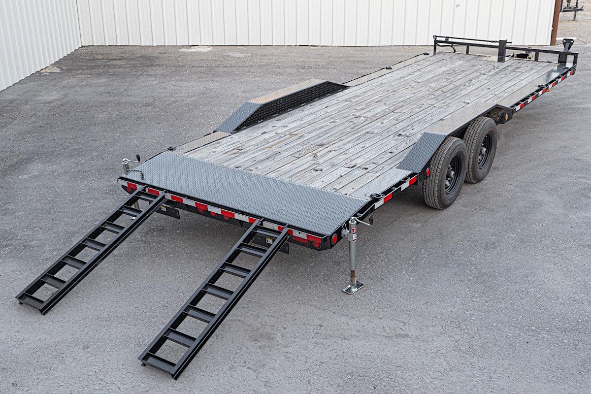 PJ Trailers 24'x102" 6" Channel Super-Wide Equipment Trailer (B6) - Image 15