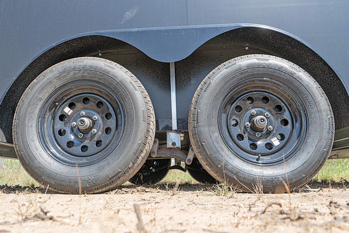 CellTech 7'x14' All-Steel Enclosed Cargo Trailer w/ Rear Ramp Door (C2) - Stock #87480 - Image 8 of 17 CellTech 7'x14' All-Steel Enclosed Cargo Trailer w/ Rear Ramp Door (C2) - Stock #87480 - Image 8 of 17