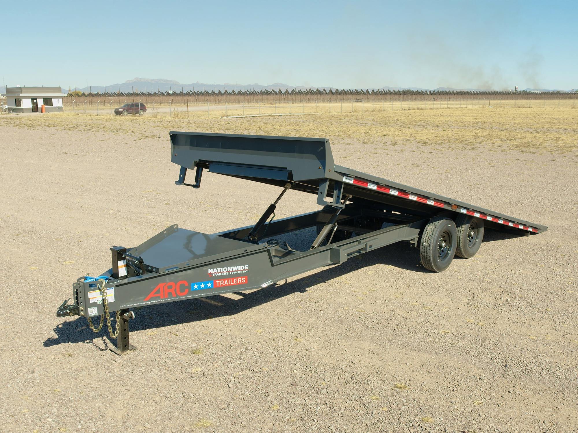 ARC Trailers 22'x102" Bumper Pull Deckover Tilt Trailer (BTD) - Stock #87511 - Image 7 of 8