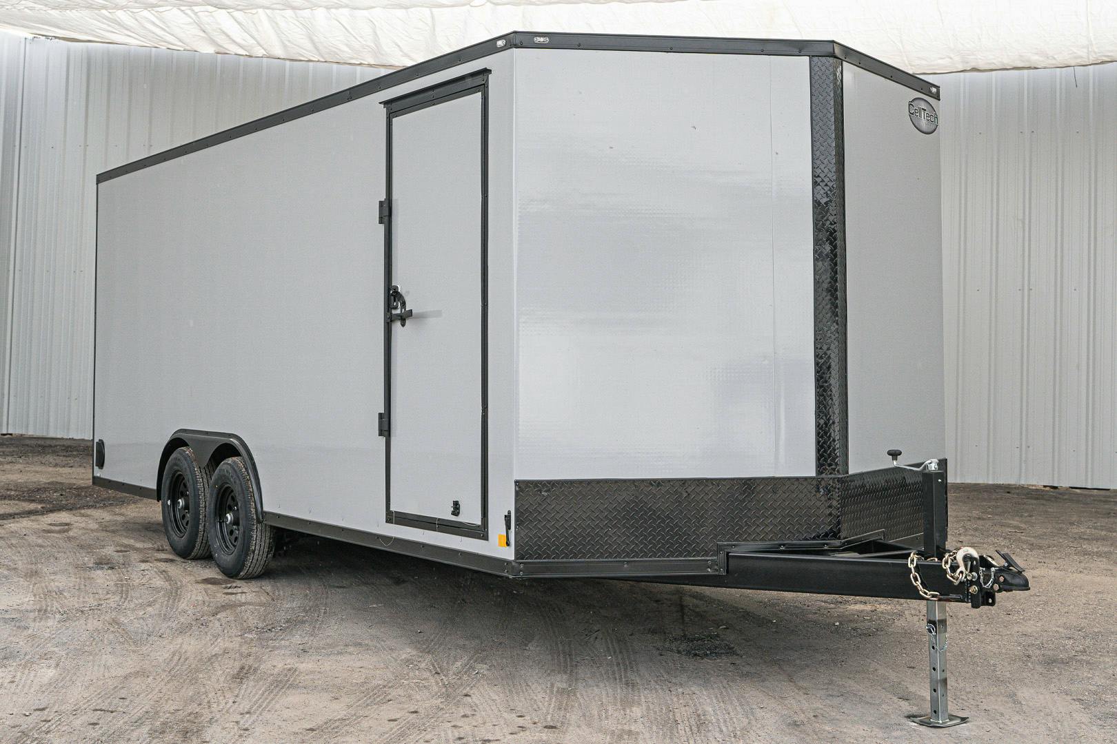 CellTech 8.5'x20' All-Steel Enclosed Cargo Trailer w/ Rear Ramp Door (C2) - Stock #87522 - Image 2 of 19