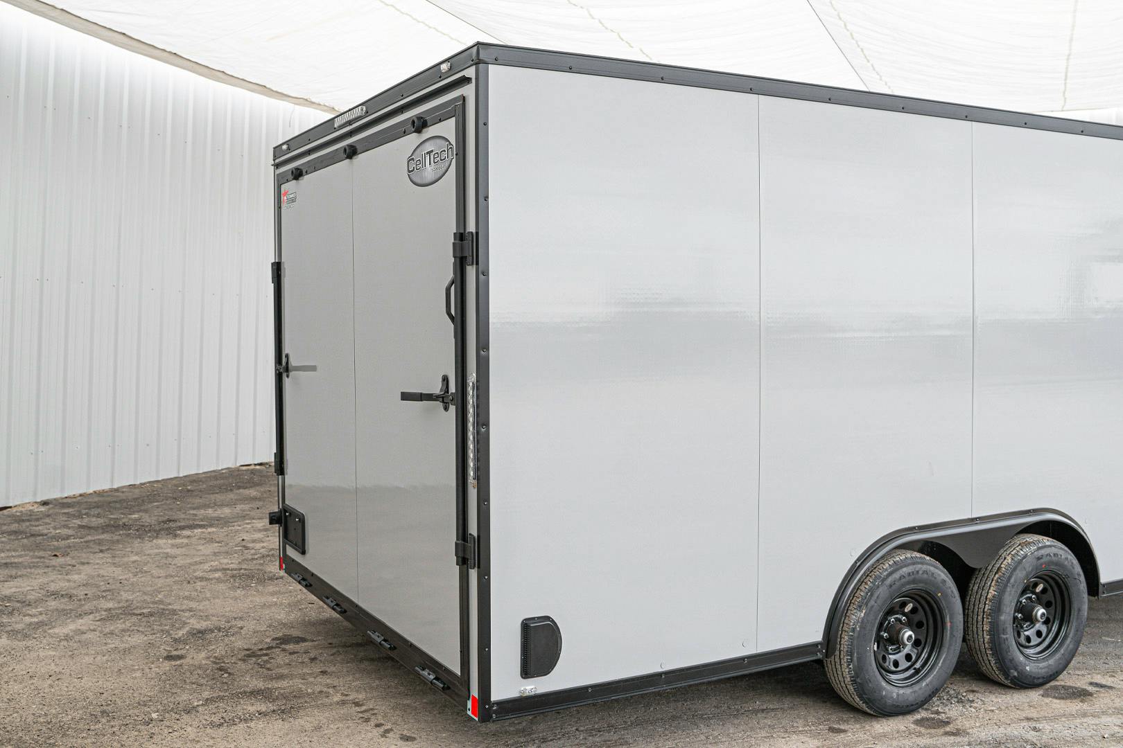 CellTech 8.5'x20' All-Steel Enclosed Cargo Trailer w/ Rear Ramp Door (C2) - Stock #87522 - Image 11 of 19