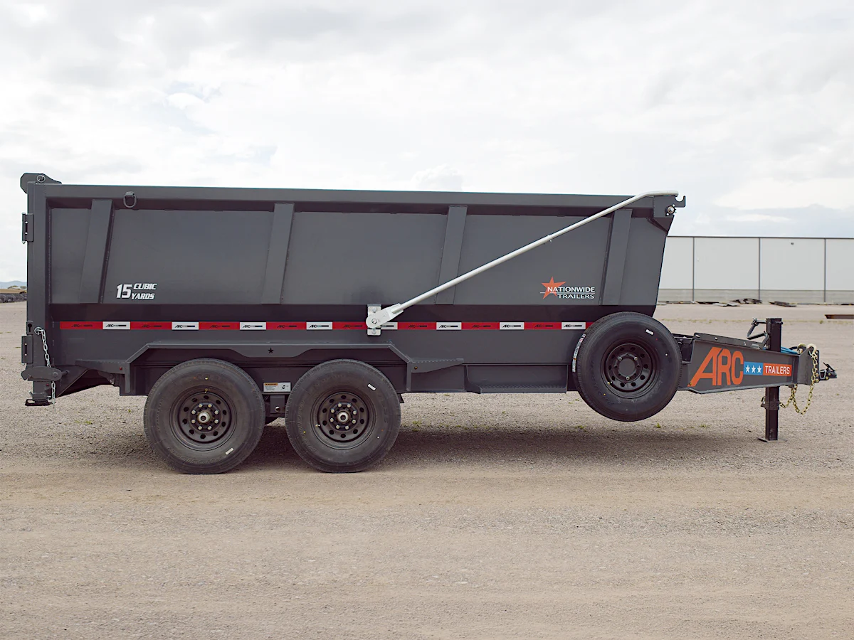 ARC Trailers 14'x83" Telescopic Dump Trailer w/ 4' Sides (BDT) - Stock #87529 - Image 4 of 6 ARC Trailers 14'x83" Telescopic Dump Trailer w/ 4' Sides (BDT) - Stock #87529 - Image 4 of 6