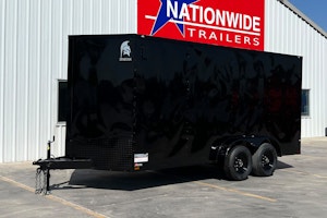 Spartan 7'x16' Enclosed Cargo Trailer w/ Rear Ramp Door (C2)