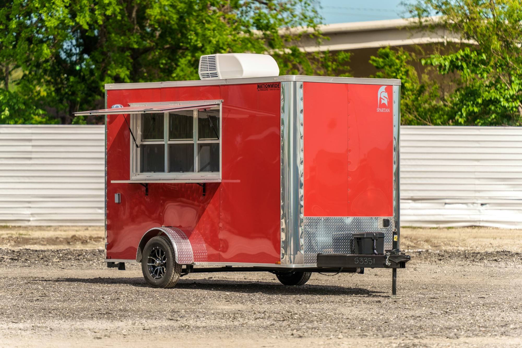 Spartan 6'x12' Concession Trailer - Stock #87561 - Image 2 of 2