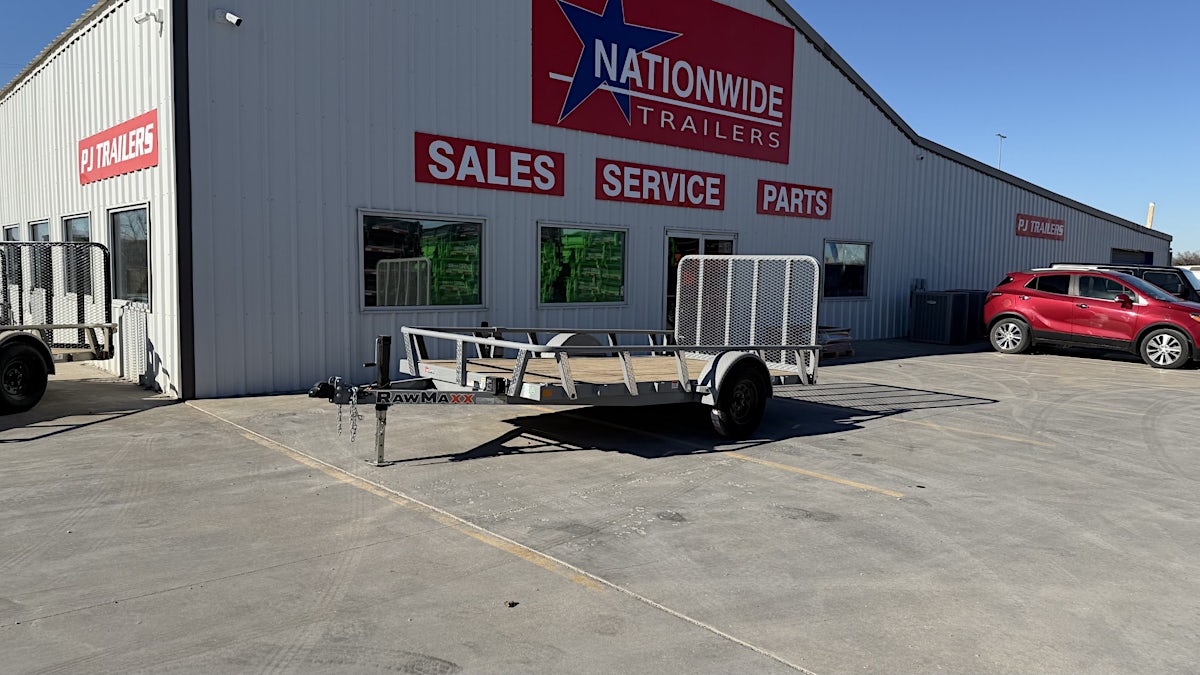 RawMaxx 12'x77" UTX Utility Trailer (UTX) - Stock #87562 - Image 1 of 5 RawMaxx 12'x77" UTX Utility Trailer (UTX) - Stock #87562 - Image 1 of 5