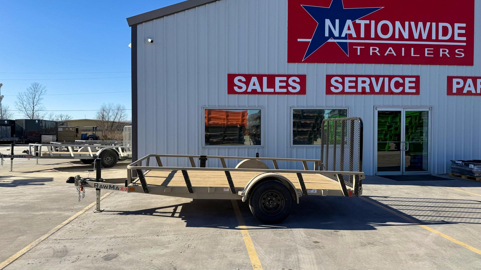 RawMaxx 12'x77" UTX Utility Trailer (UTX) - Stock #87565 - Image 4 of 5