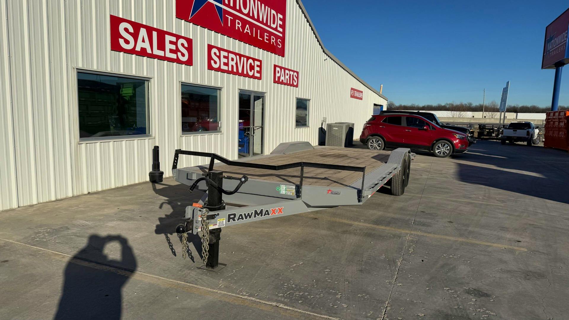 RawMaxx ECX 20' × 102" 14K Superwide Equipment Hauler