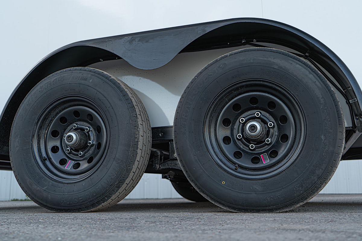 CellTech 7'x16' All-Steel Enclosed Cargo Trailer w/ Rear Ramp Door (C2) - Stock #87576 - Image 7 of 14 CellTech 7'x16' All-Steel Enclosed Cargo Trailer w/ Rear Ramp Door (C2) - Stock #87576 - Image 7 of 14