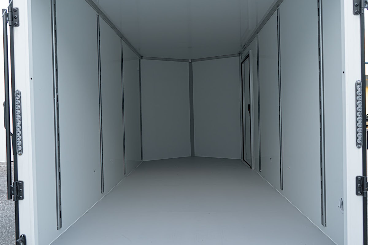 CellTech 7'x16' All-Steel Enclosed Cargo Trailer w/ Rear Ramp Door (C2) - Stock #87576 - Image 12 of 14 CellTech 7'x16' All-Steel Enclosed Cargo Trailer w/ Rear Ramp Door (C2) - Stock #87576 - Image 12 of 14