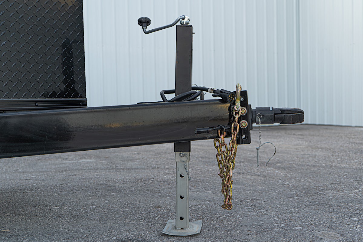 CellTech 7'x16' All-Steel Enclosed Cargo Trailer w/ Rear Ramp Door (C2) - Stock #87576 - Image 4 of 14 CellTech 7'x16' All-Steel Enclosed Cargo Trailer w/ Rear Ramp Door (C2) - Stock #87576 - Image 4 of 14