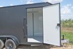 CellTech 7'x14' All-Steel Enclosed Cargo Trailer w/ Rear Ramp Door (C2) Stock #87577 - Thumbnail 5