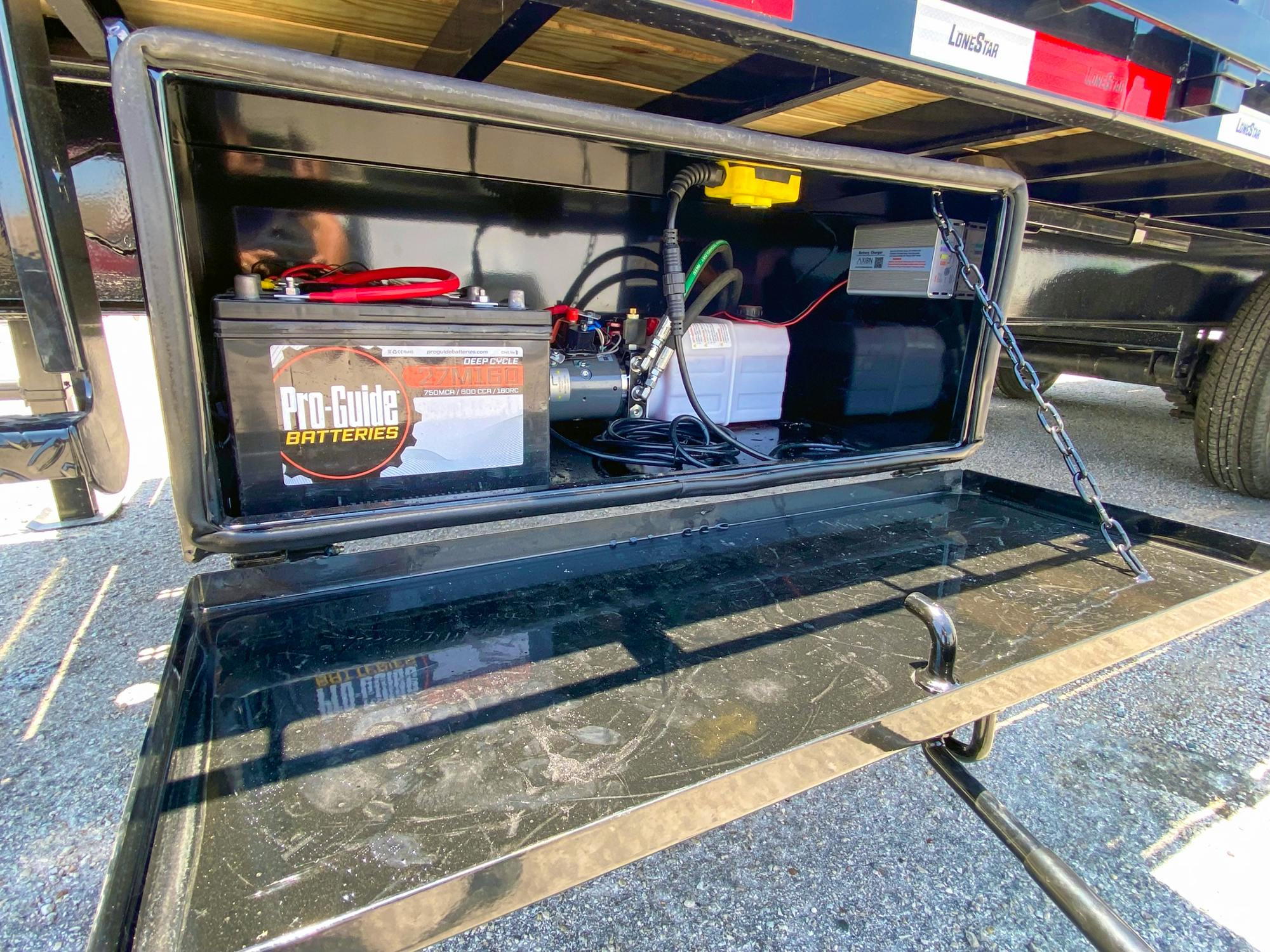 LoneStar 24'x102" Full Tilt Shipping Container Trailer w/ Duals (TC) - Stock #87580 - Image 11 of 11