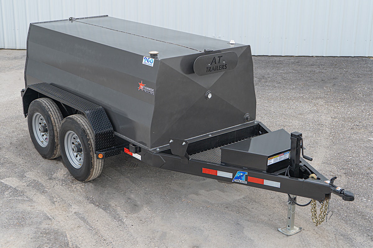 AT Trailers 10'x60" 960 Gallon Fuel Tank Trailer (SF) - Stock #87584 - Image 1 of 1 AT Trailers 10'x60" 960 Gallon Fuel Tank Trailer (SF) - Stock #87584 - Image 1 of 1