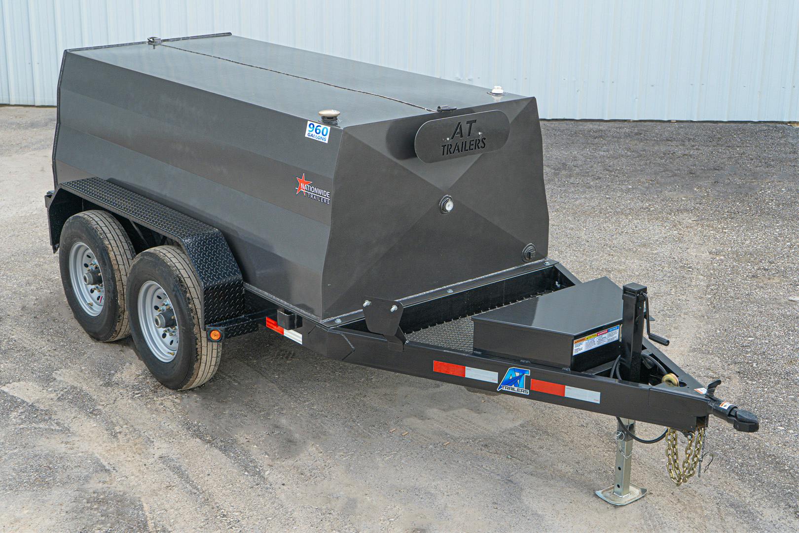 AT Trailers 10'x60" 960 Gallon Fuel Tank Trailer (SF) - Stock #87592 - Image 1 of 1