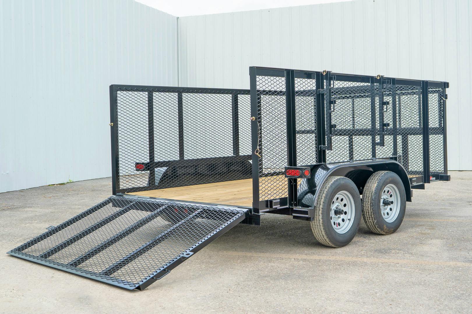 Texas Bragg 12'x83" Landscape Trailer w/ 4' Sides & 4' Gate (L2) - Stock #87599 - Image 15 of 15