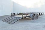 Texas Bragg 14'x83" Utility Trailer w/ 4' Gate (U2) Stock #87601 - Thumbnail 9