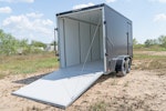 CellTech 7'x14' All-Steel Enclosed Cargo Trailer w/ Rear Ramp Door (C2) Stock #87610 - Thumbnail 12