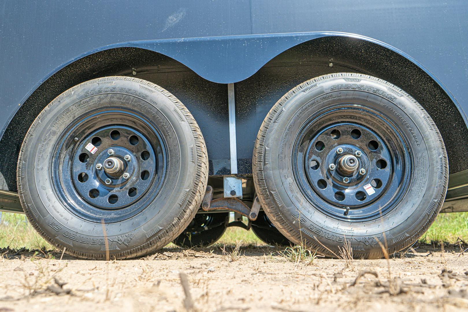 CellTech 7'x14' All-Steel Enclosed Cargo Trailer w/ Rear Ramp Door (C2) - Stock #87610 - Image 8 of 17